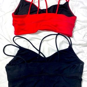 Two Sports bras
